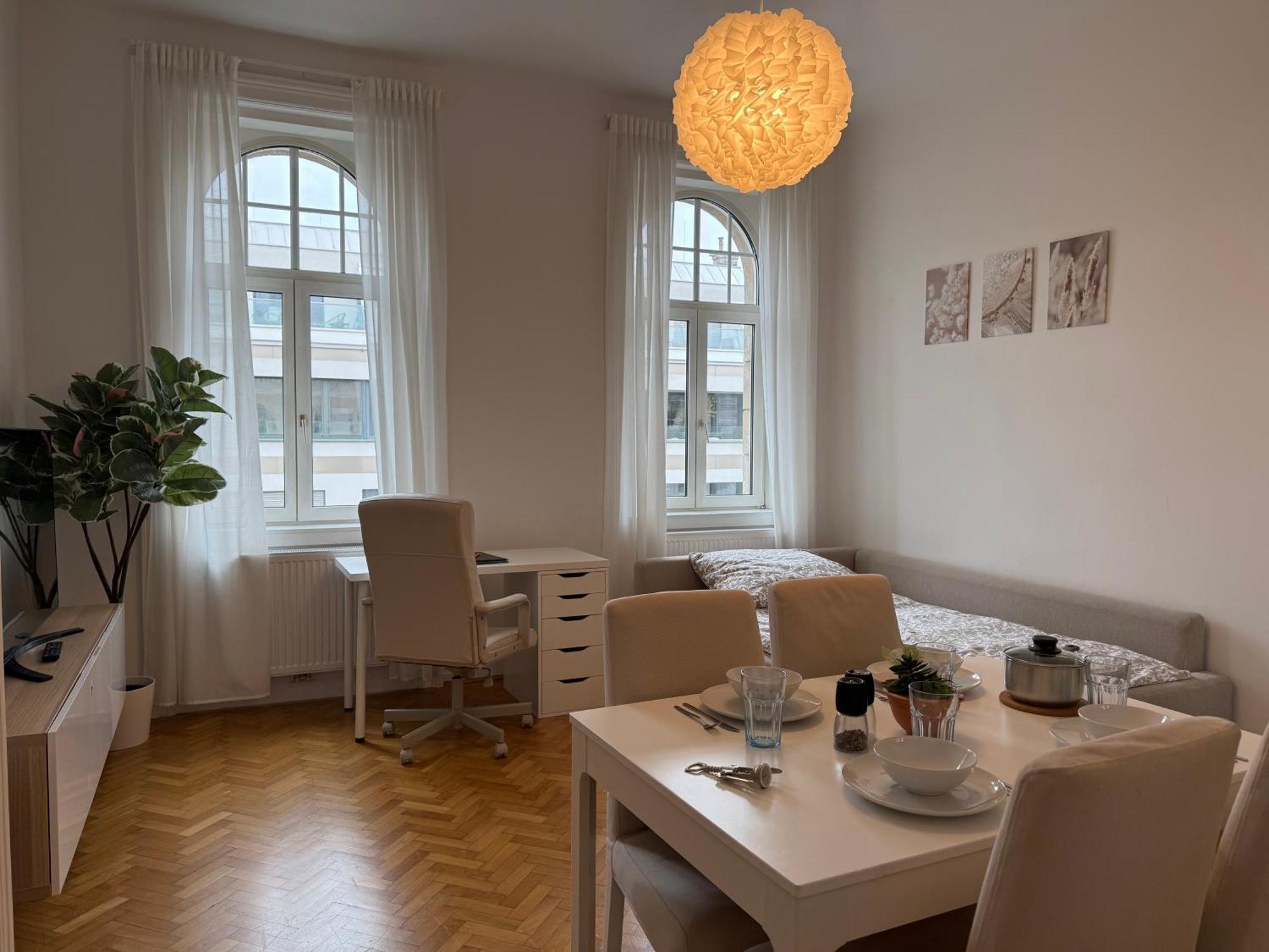 Stilvolles Zentrales Im Schoensten Wiens - Free Parking Apartment
